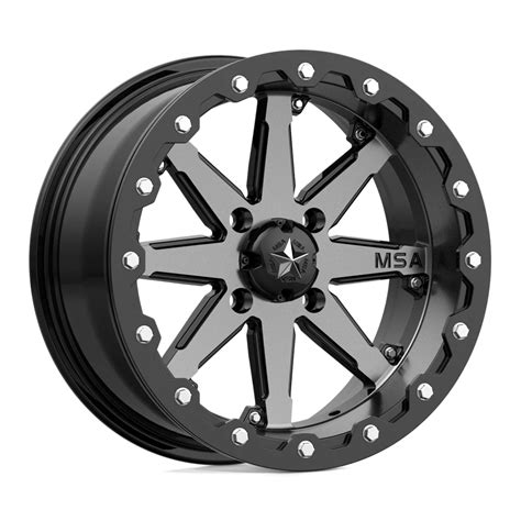 Msa Offroad Wheels M Lok Beadlock X Charcoal Tint Best