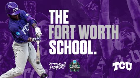 TCU Baseball on Twitter: "We will play 𝗙𝗿𝗶𝗱𝗮𝘆, 𝗝𝘂𝗻𝗲 𝟭𝟲, at 𝟭 𝗣𝗠 𝗖𝗧 on ESPN. #FrogballUSA | # ...