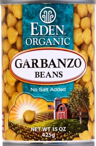 Eden Foods Bean Can Garbanzo No Salt Organic Oz Case Of Oz