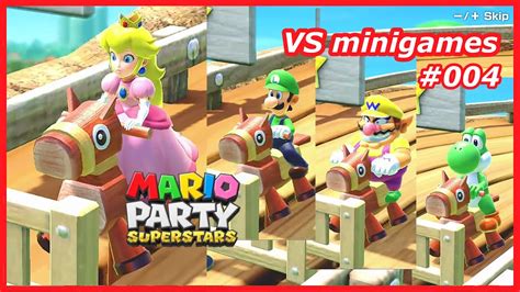 Mario Party Superstar Rockin Raceway And Other Minigames Peach Vs