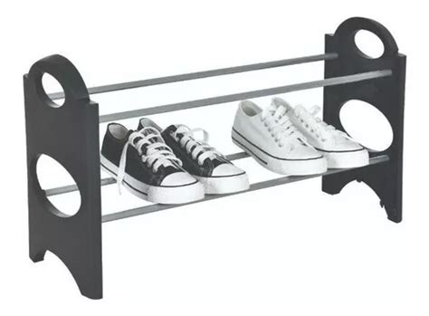 Rack Zapatera 2 Niveles 6 Pares Mueble Zapatero Organizador MercadoLibre