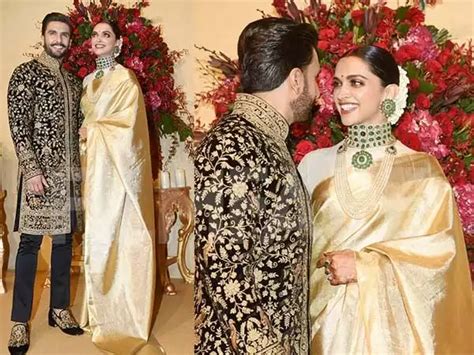 Ranveer Singh And Deepika Padukone Look Dreamy At Their Bengaluru