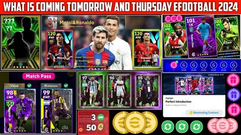 What Is Coming Tomorrow And Thursday In EFootball 2024 Mobile New