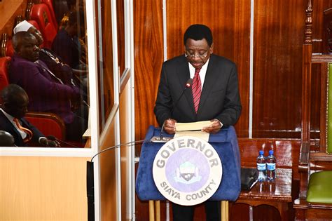 GOVERNOR JAMES ORENGO ADDRESSES INAUGURAL SITTING OF THE 3RD COUNTY ...