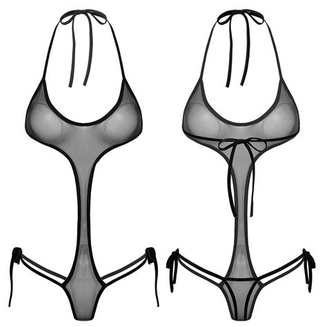 Sexy Women Halter Bra Micro Mini Bikini G String Ubuy India