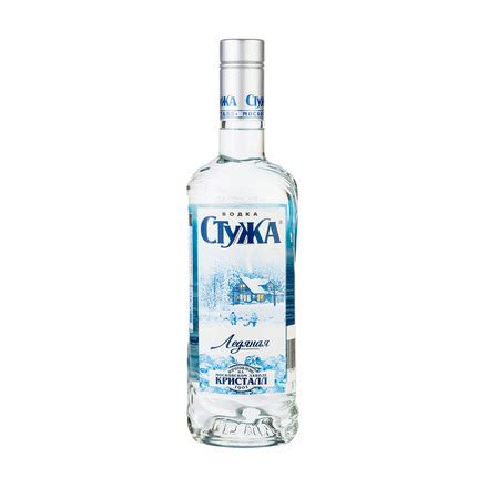 Водка Стужа Ледяная цена 0,7 л 620 руб., купить Стужа Ледяная в Москве ...