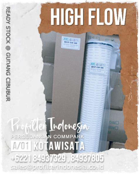 High Flow Filter Cartridge Inch Pfi Watermaker