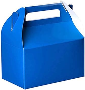 Amazon Hammont Party Favors Paper Treat Boxes 10 Pack Blue