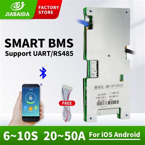 Jbd Smart Bms S S S A A A A For Lifepo Li Ion Lithium