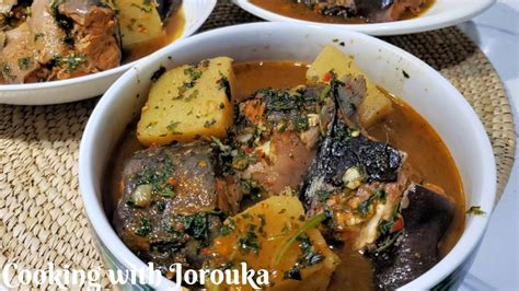 How To Make Nigerian Catfish Pepper Soup With Yam And Bitterleaf