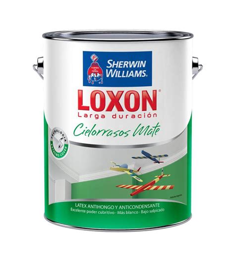 Loxon Larga Duraci N Cielorrasos Mate Sherwin Williams Uruguaysherwin