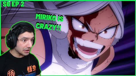 Mirko Vs Nomus My Hero Academia Season 6 Episode 2 Reaction Review