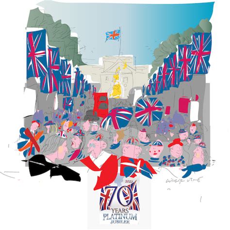 Jubilee Celebrations In Uk By Gungor Famous People Cartoon Toonpool