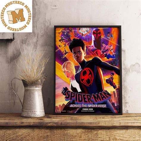 Spider Man Across The Spider Verse Official International Poster Canvas Mugteeco