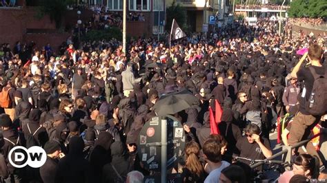 Clashes At Hamburg G20 Protests Live Updates Dw 07 06 2017