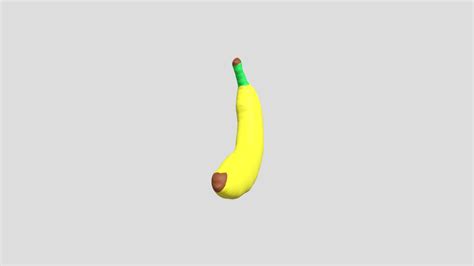 Pisang - 3D model by dianadexianti [07296ec] - Sketchfab