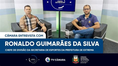 Câmara Entrevista Com Ronaldo Guimarães Chefe De Divisão Da Secretaria