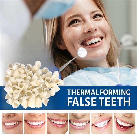 70PCS Temporary Tooth Crown Temporary Crowns for Teeth Fake Front Tooth ...