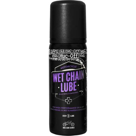 Lubrifiant Wet pour Chaîne de Transmission Muc Off 50ml BTC