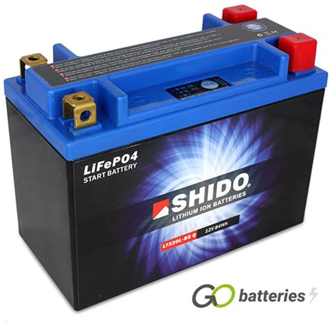 Ytx L Bs Shido Lithium Motorcycle Battery Lifepo Ltx L Bs Q