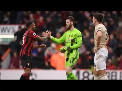 Manchester United VS AFC Bournemouth HIGHLIGHTS GOALS PREMIER