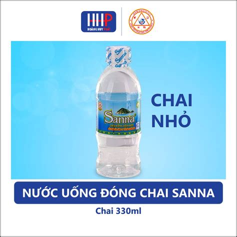 Date mới nhất - Sanest nước uống đóng chai Sanna 330ml | Shopee Việt Nam