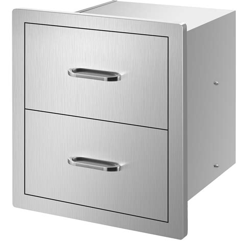Vevor Stainless Steel Outdoor Kitchen Drawers Outdoor 18.1x21.3 In