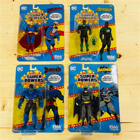 Mcfarlane Toys Dc Superpowers Figure Set Lot Of Four Etsy