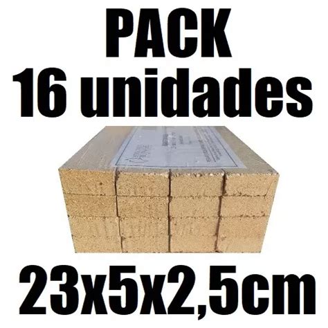 Ladrillos Refractarios 1 Pack De 16 Ladrillos 23x5x2 5cm Cuotas