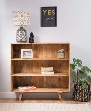 Oslo Light Mango Large Media Unit Casa Bella Furniture Uk