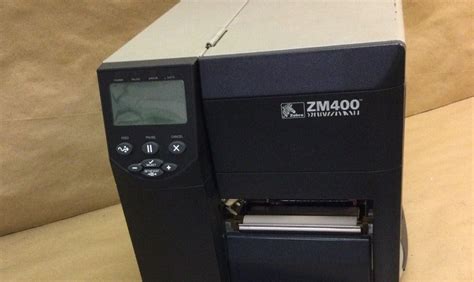 Zebra Zm400 Zm400 2001 0000t Barcode Label Printer Refurbished Paragon Data Systems Inc