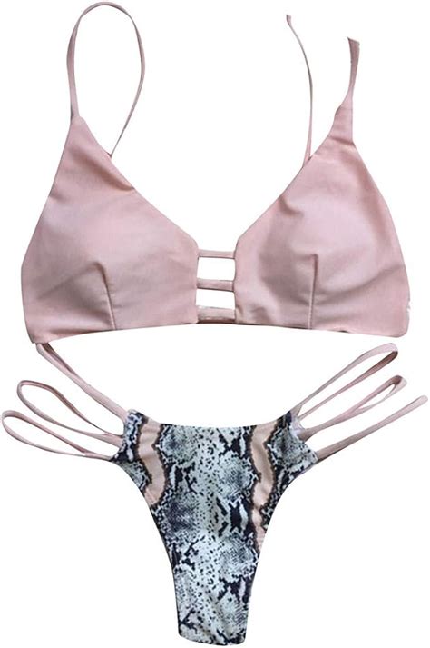 Bikinis Mujer 2019 Brasileños SHOBDW Bañadores de Mujer Dos Piezas Conjunto de Bikini Push Up