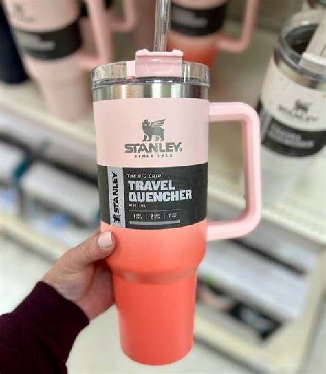 A Person Holding Up A Pink Cup With A Straw In It