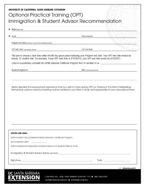 Fillable Online What Is Optional Practical Training OPT Help Center