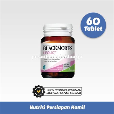 Jual BLACKMORES I FOLIC Ifolic Resmi BPOM Suplemen Vitamin Program