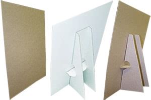 Cardboard Display Easels | Cardboard Display Stands | 1000's in Stock