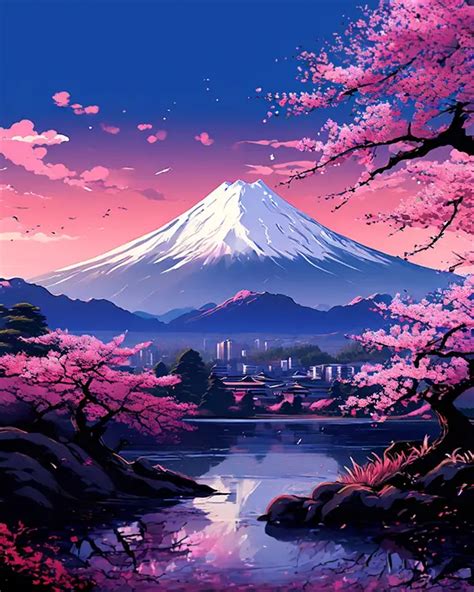 Mount Fuji Painting | Diamond Painting Kits