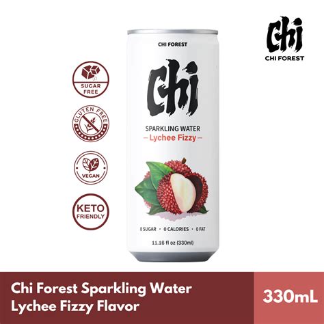 Chi Forest Lychee Fizzy Sparkling Water 330ml Lazada PH