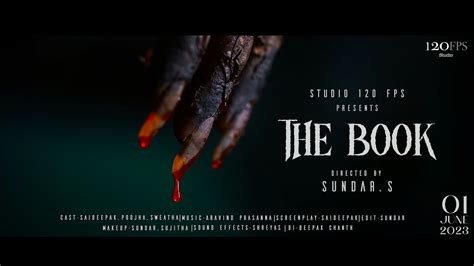 The Book 4k Sundar Sai Deepak Aravind Prasanna Tamil Horror