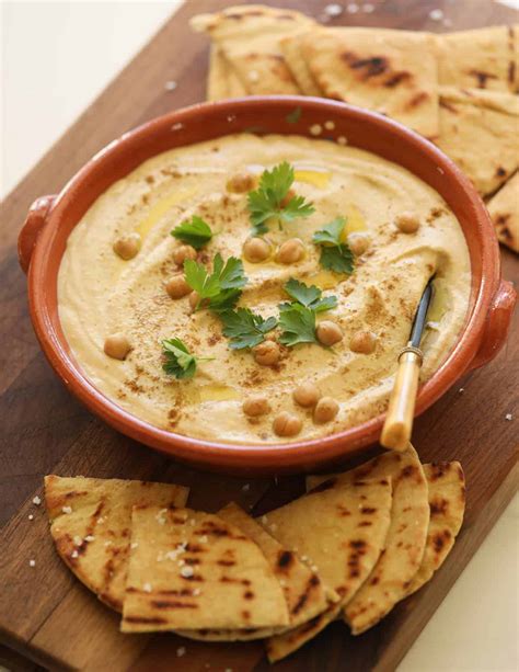 Pita Chips Hummus