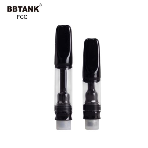 Bbtank Fcc 510 Thread Cartridge 1ml Disposable Full Ceramic Live Resin Oil Vape Cartridge