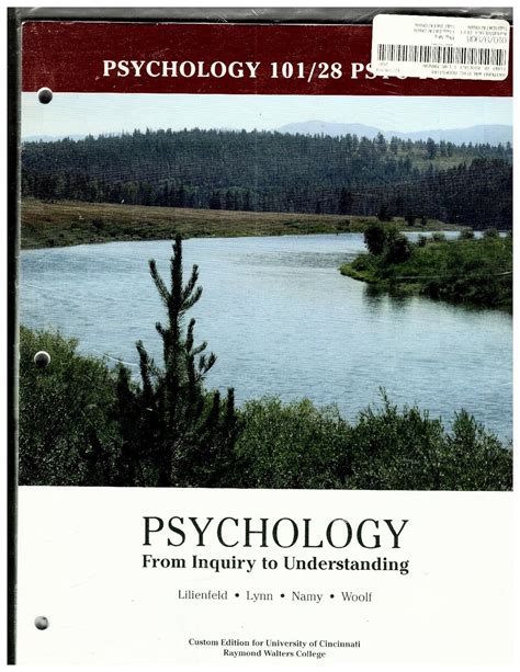 Psychology From Inquiry To Understanding Psychology 10128 Psyc 101