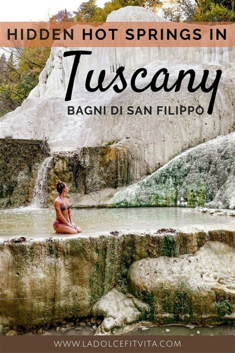 Bagni di San Filippo Hot Springs in the Forest - La Dolce Fit Vita