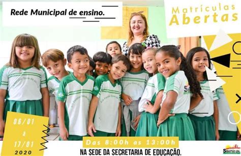 Secretaria Municipal De Educação De Sebastião Leal Informa Que As