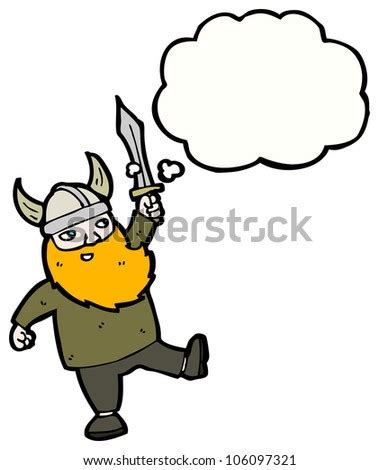 Happy Viking Cartoon Stock Photo 106097321 : Shutterstock