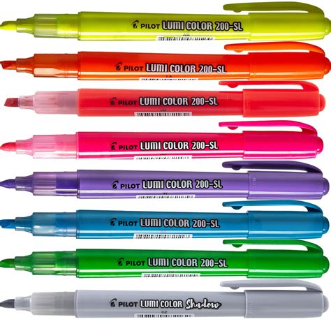 Marca Texto Lumi Color 200 SL Neon Pilot Shopee Brasil