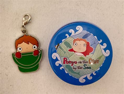 Movic Metal Charm Collection Ponyo Studio Ghibli The Sea Ponyo And