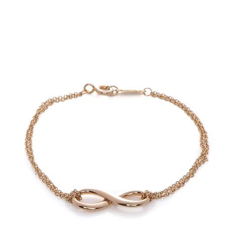 Tiffany 18k Yellow Gold Infinity Bracelet 199109 Fashionphile