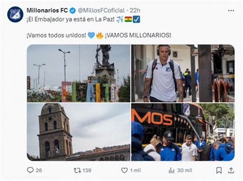 Bolívar Vs Millonarios Resultado Goles Quién Ganó Y Cómo Quedó El