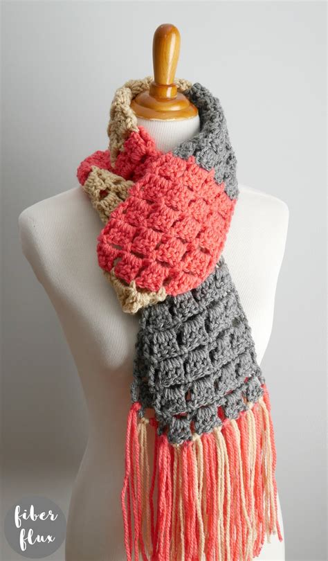 Fiber Flux Quick Gift Fringe Scarf Weeks Of Gifting Series Free